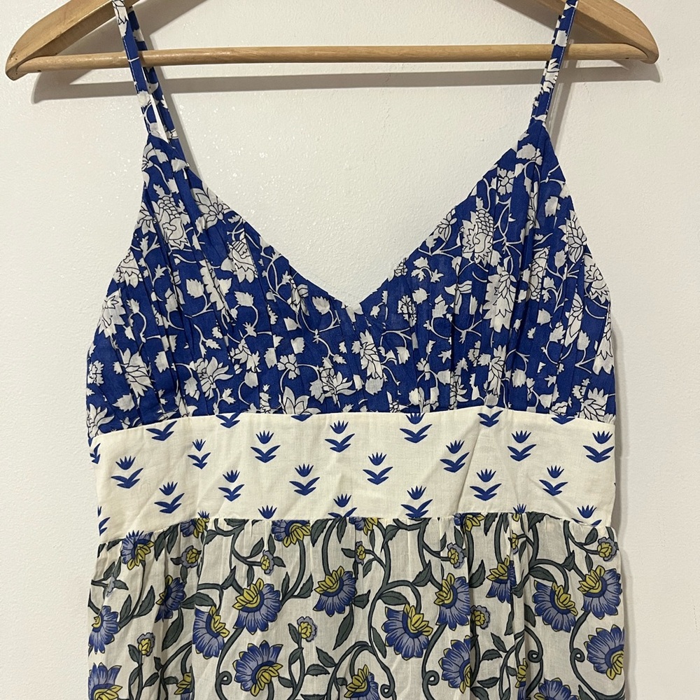 ZARA PATCHWORK PRINT PANEL DRESS MEDIUM EUC - image 11